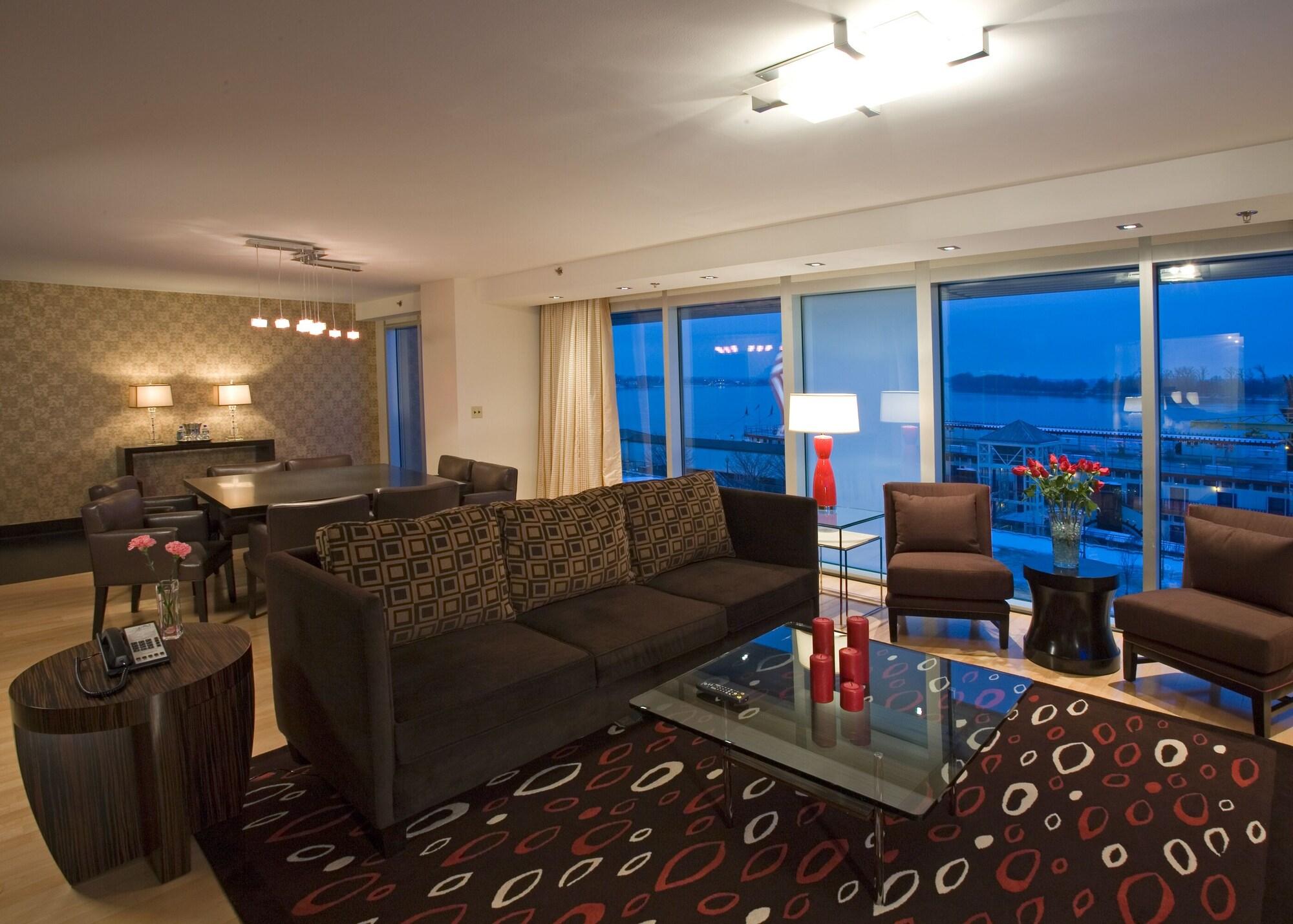 Le Merigot At Tropicana Evansville Bagian luar foto